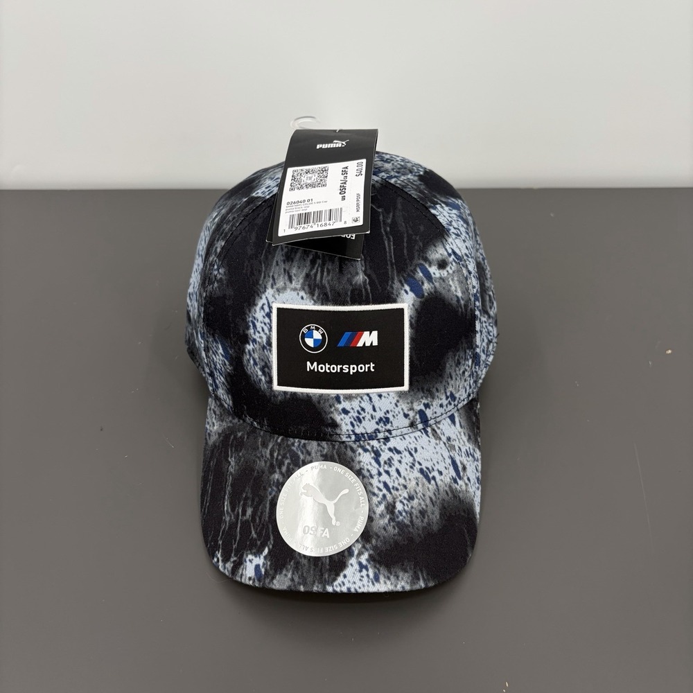 NEW! Puma BMW M Motorsport Strapback Adjustable Hat - One Size